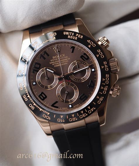 Rolex Daytona 116515 Leather Strap .